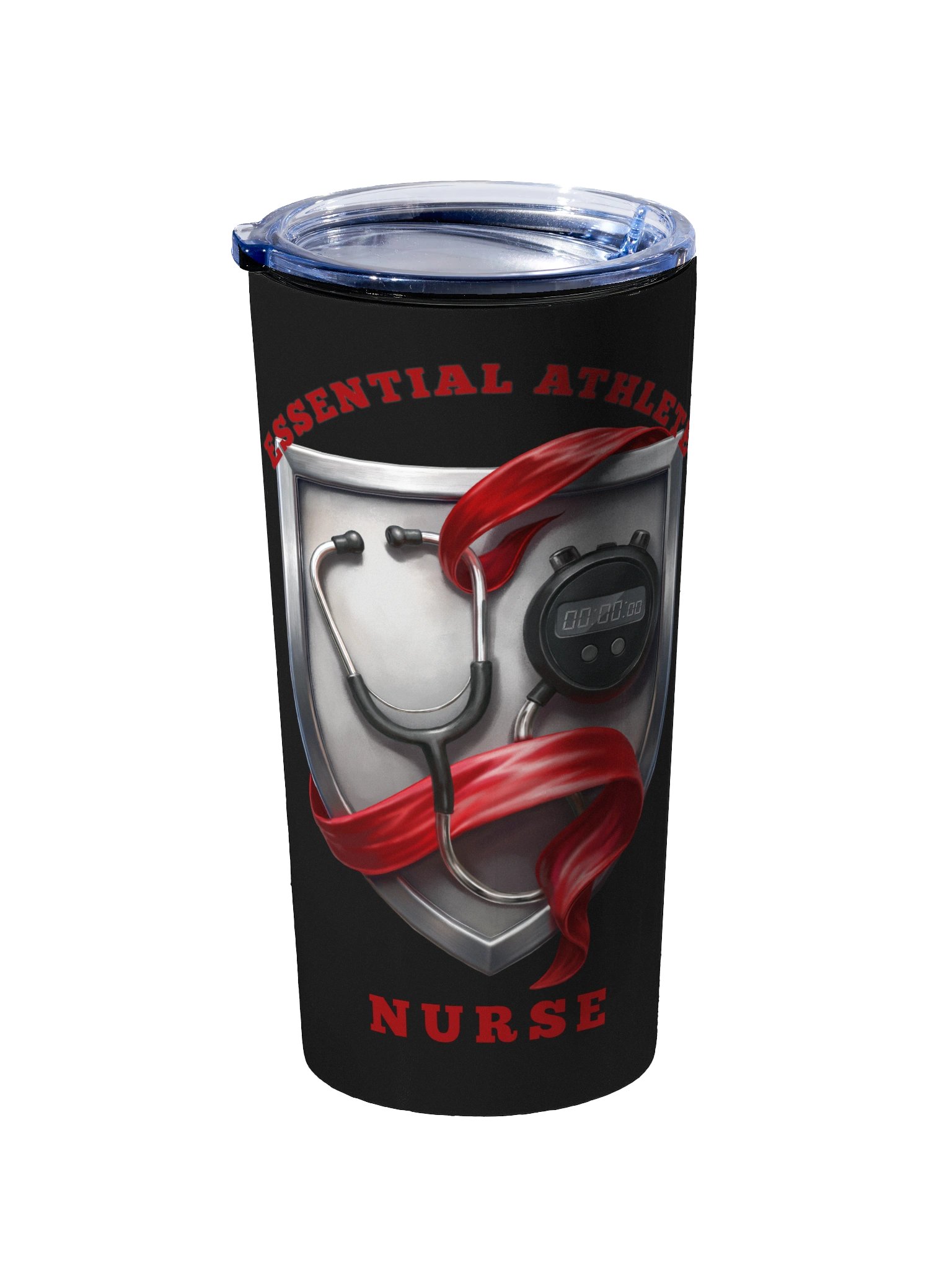 Shield Series: Nurse Edition (Black) Tumbler product image (2)
