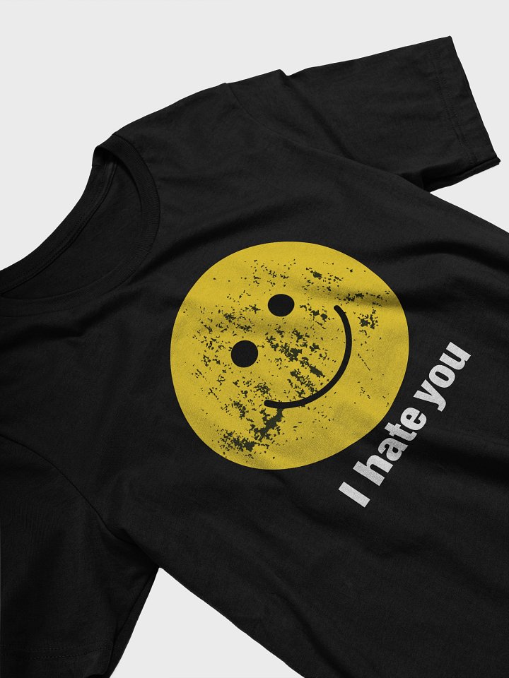 i hate you smiley face shirt product image (2)