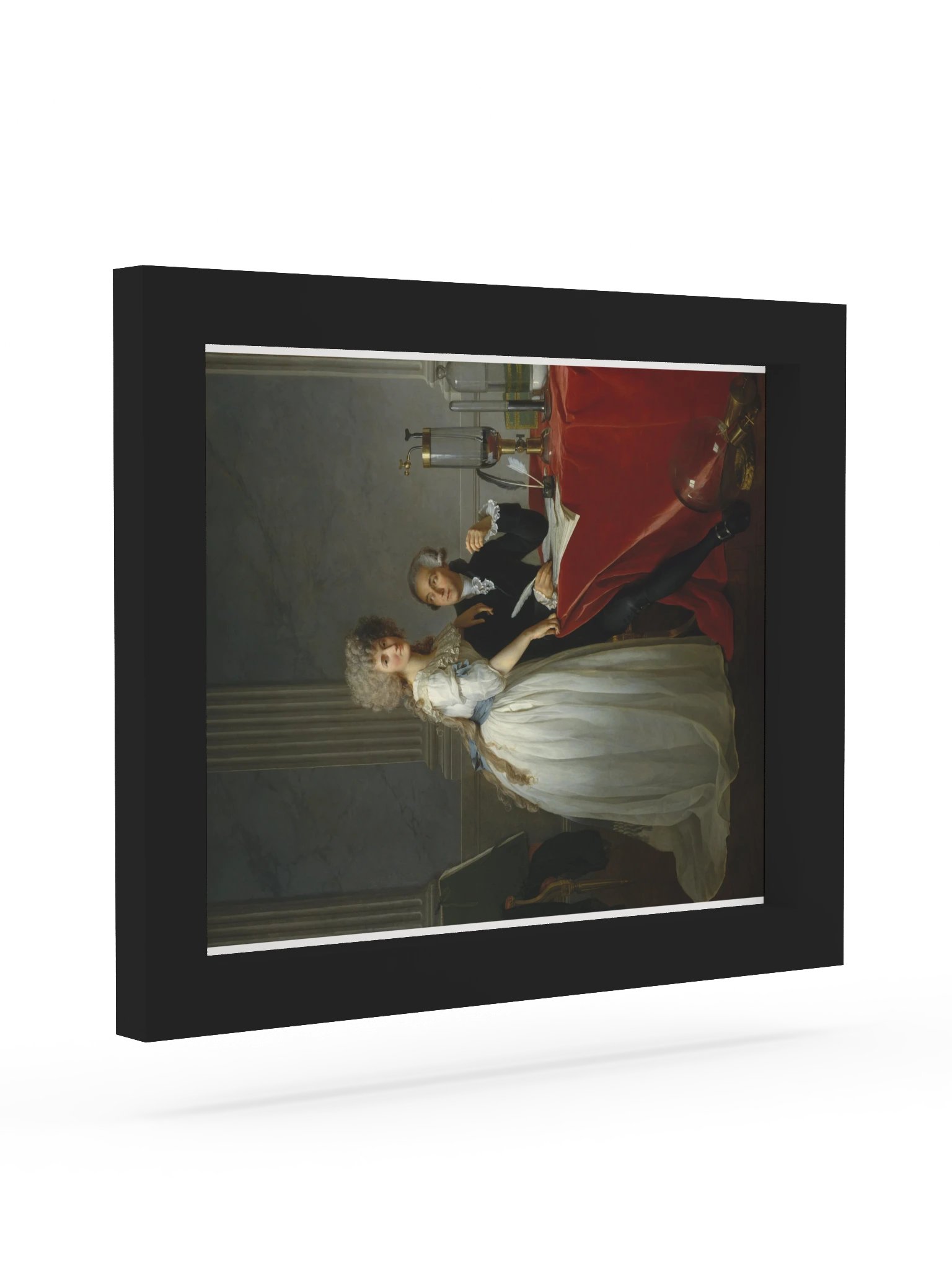 Jacques-Louis David, Lavoisier and His Wife (1788) Fine Art Print product image (63)