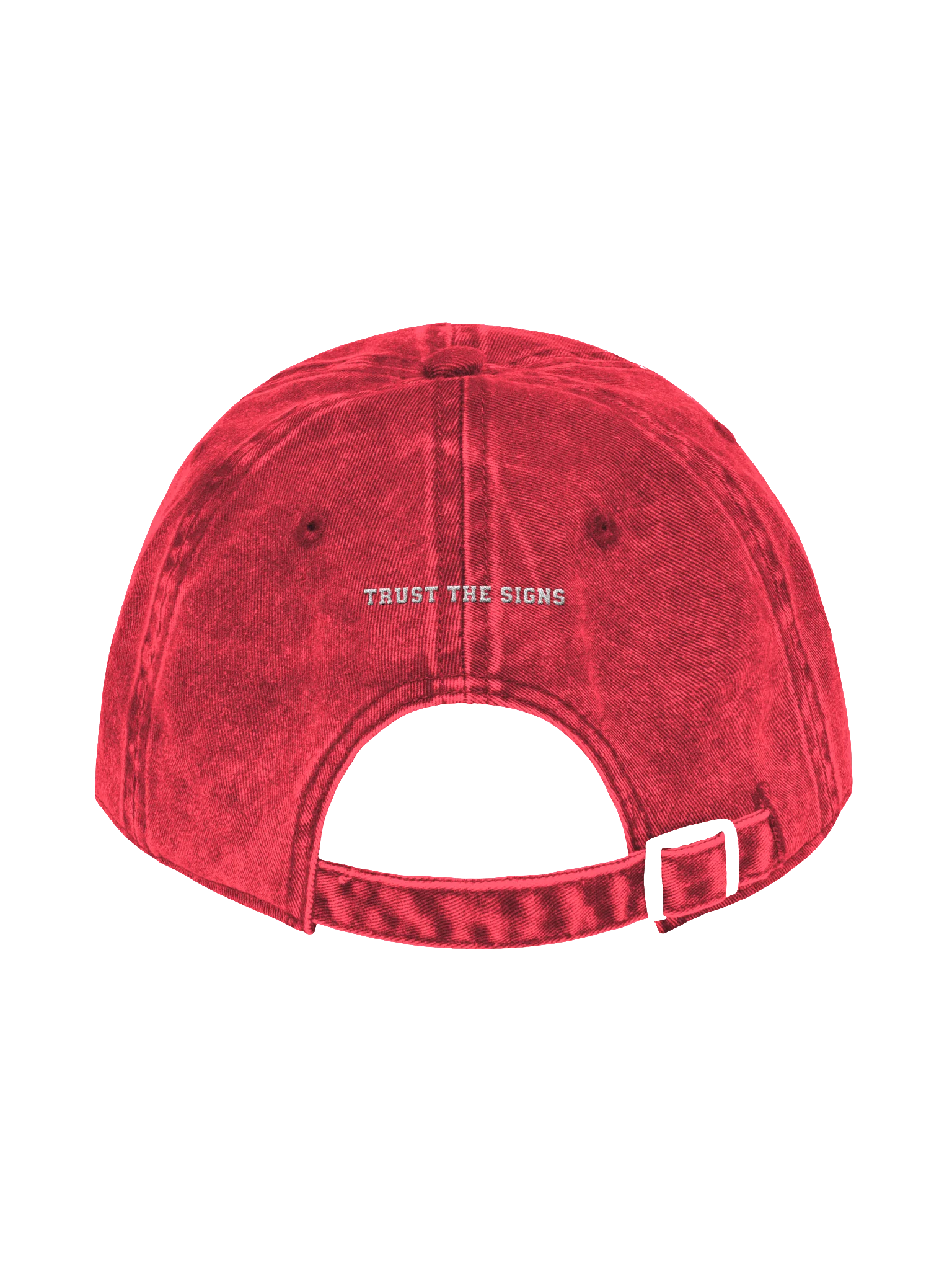222 Trust The Signs Cap Red product image (3)