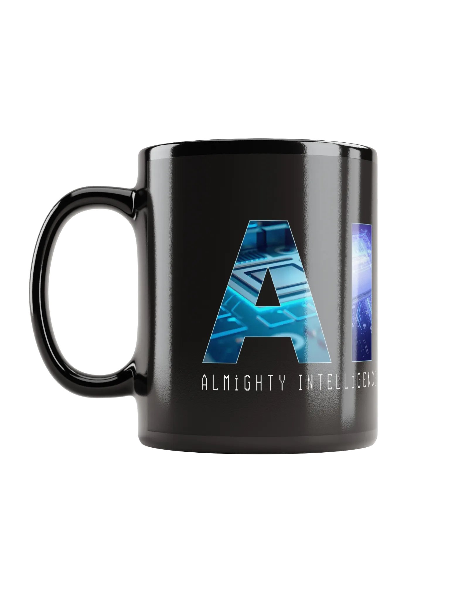 AI Circuitry Black Glossy Mug product image (11)