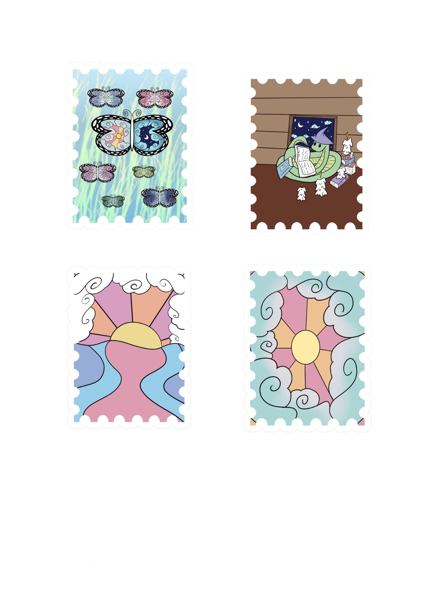 Stamp Stickers product image (3)