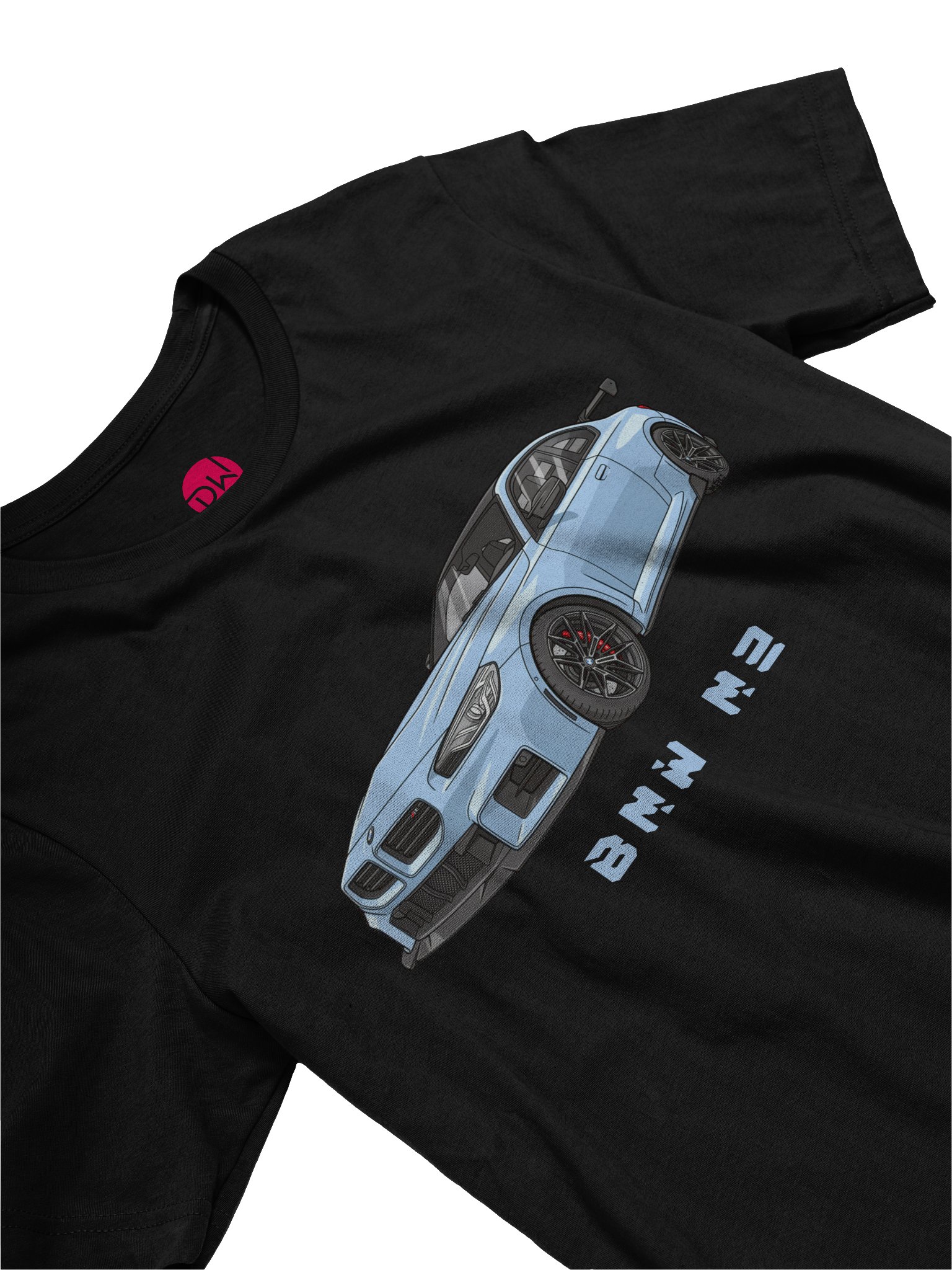 Zandvoort Blue BMW M2 Shirt (Retro, Sketch, Silhouette) product image (21)