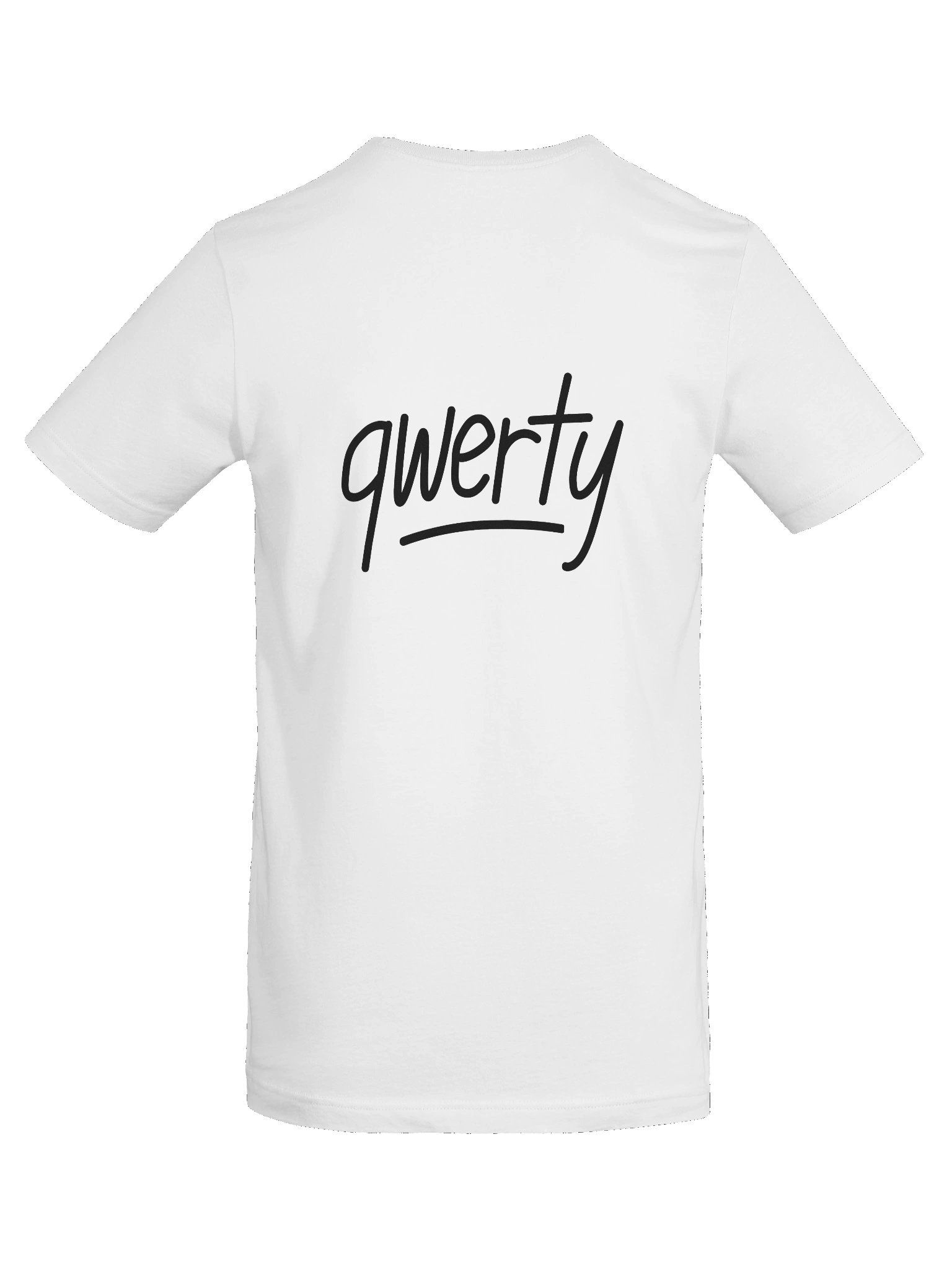 qwerty Tee (white) product image (8)
