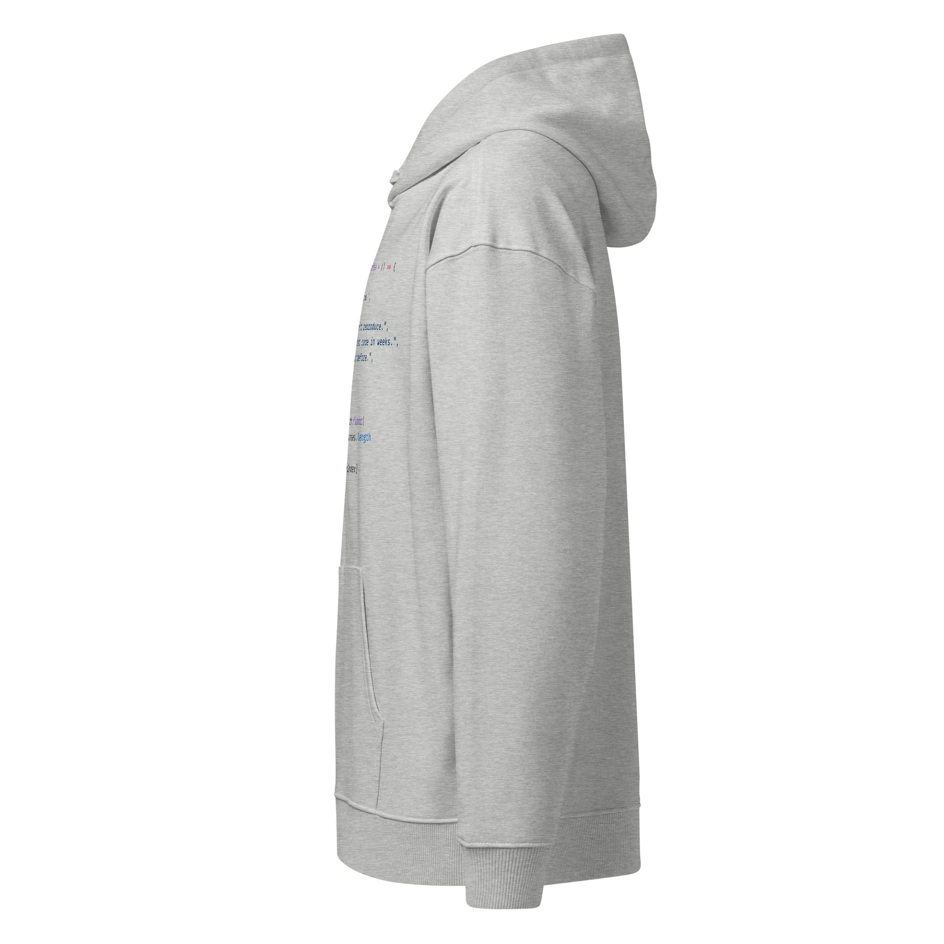 Developer Excuse Javascript Hoodie - Light product image (6)
