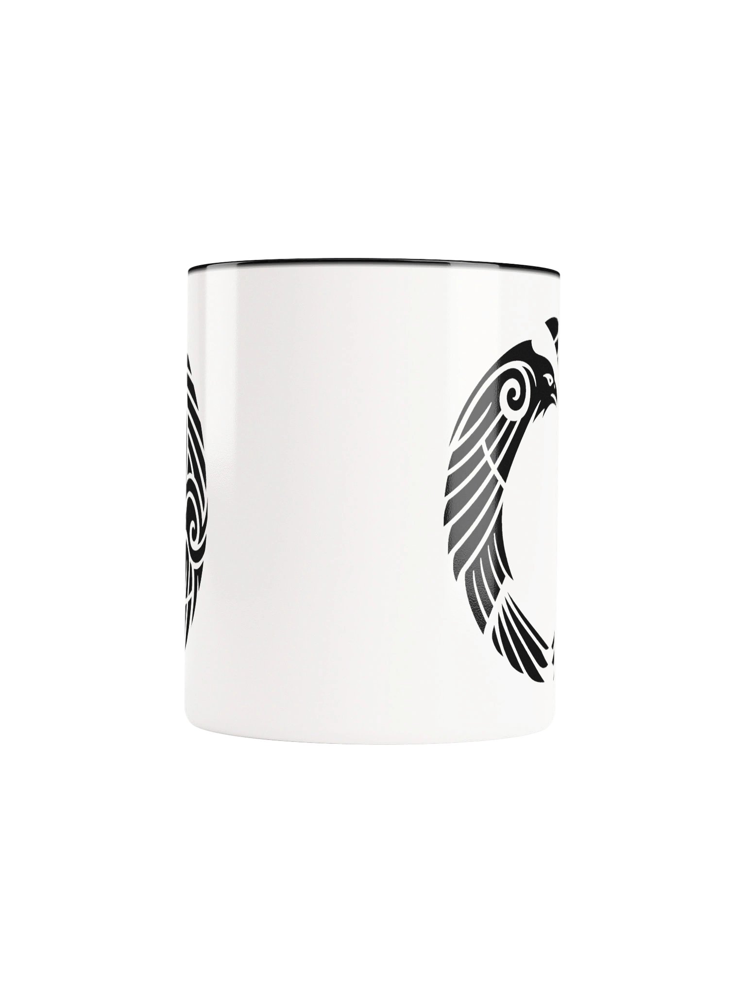 SEIDRA — Raven Mug (Black + White) product image (9)