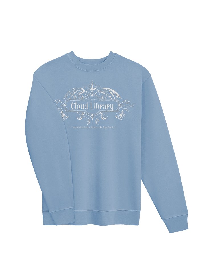 Antique Cloud Library Crewneck (without sleeve detail) product image (2)