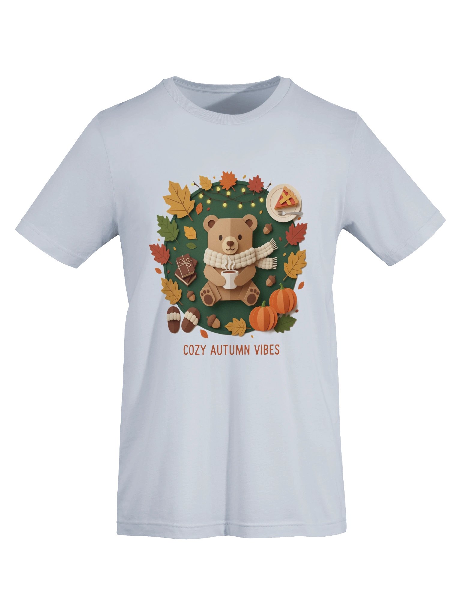 Cozy Autumn Vibes Bear T-Shirt product image (7)