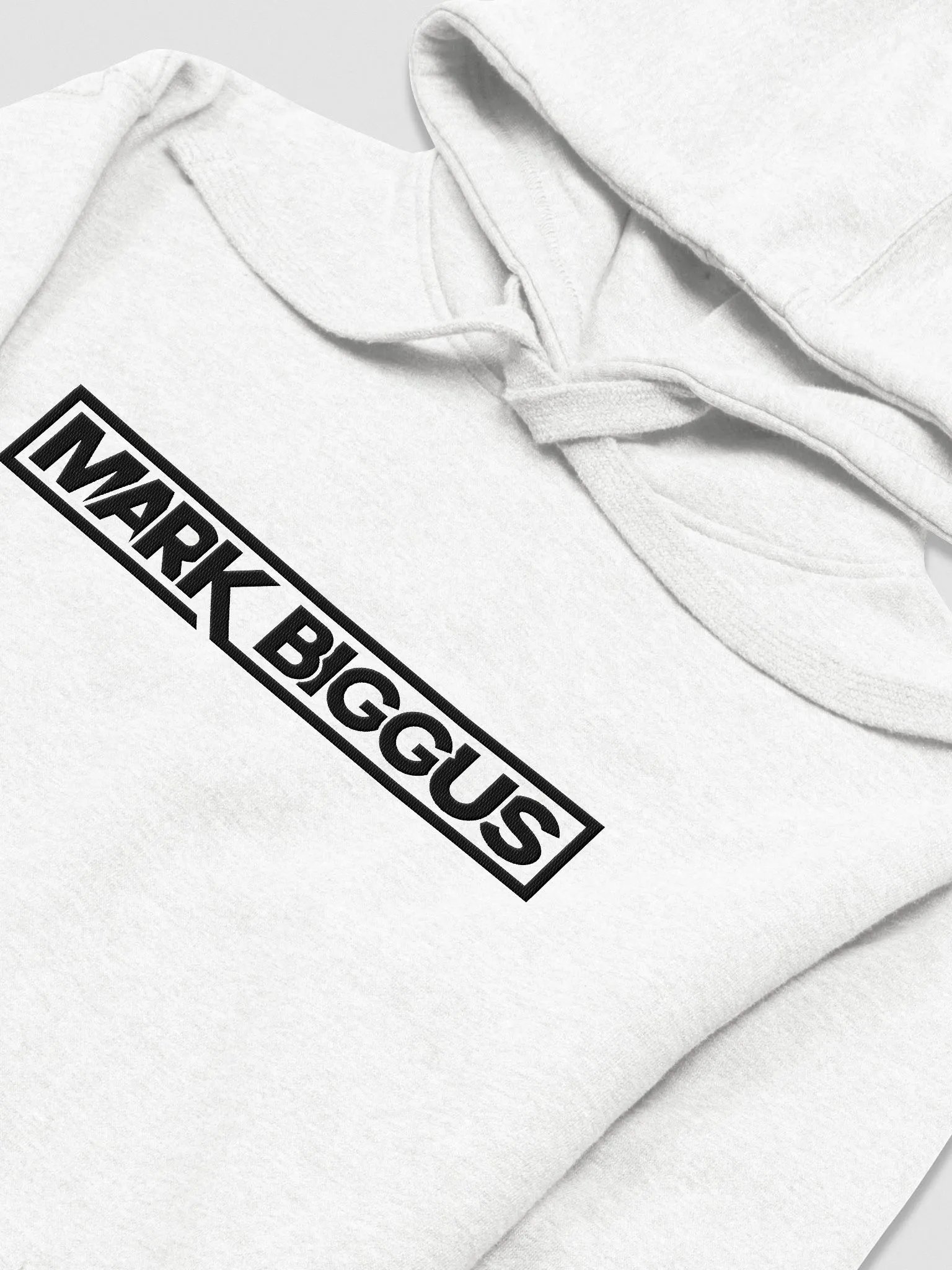 Hoodie Embroidered White product image (3)