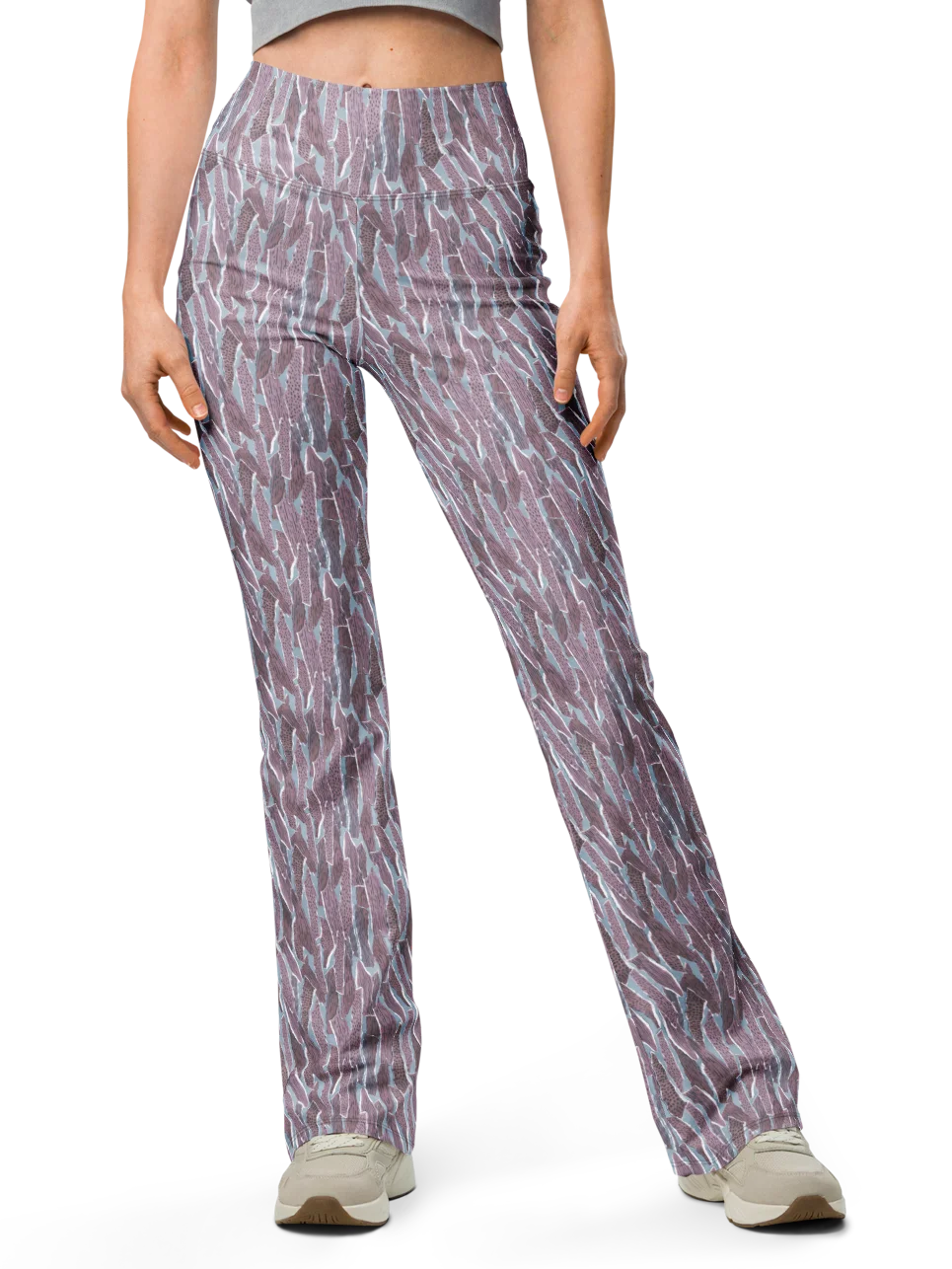 "Wild Purple" Flare Leggings product image (1)