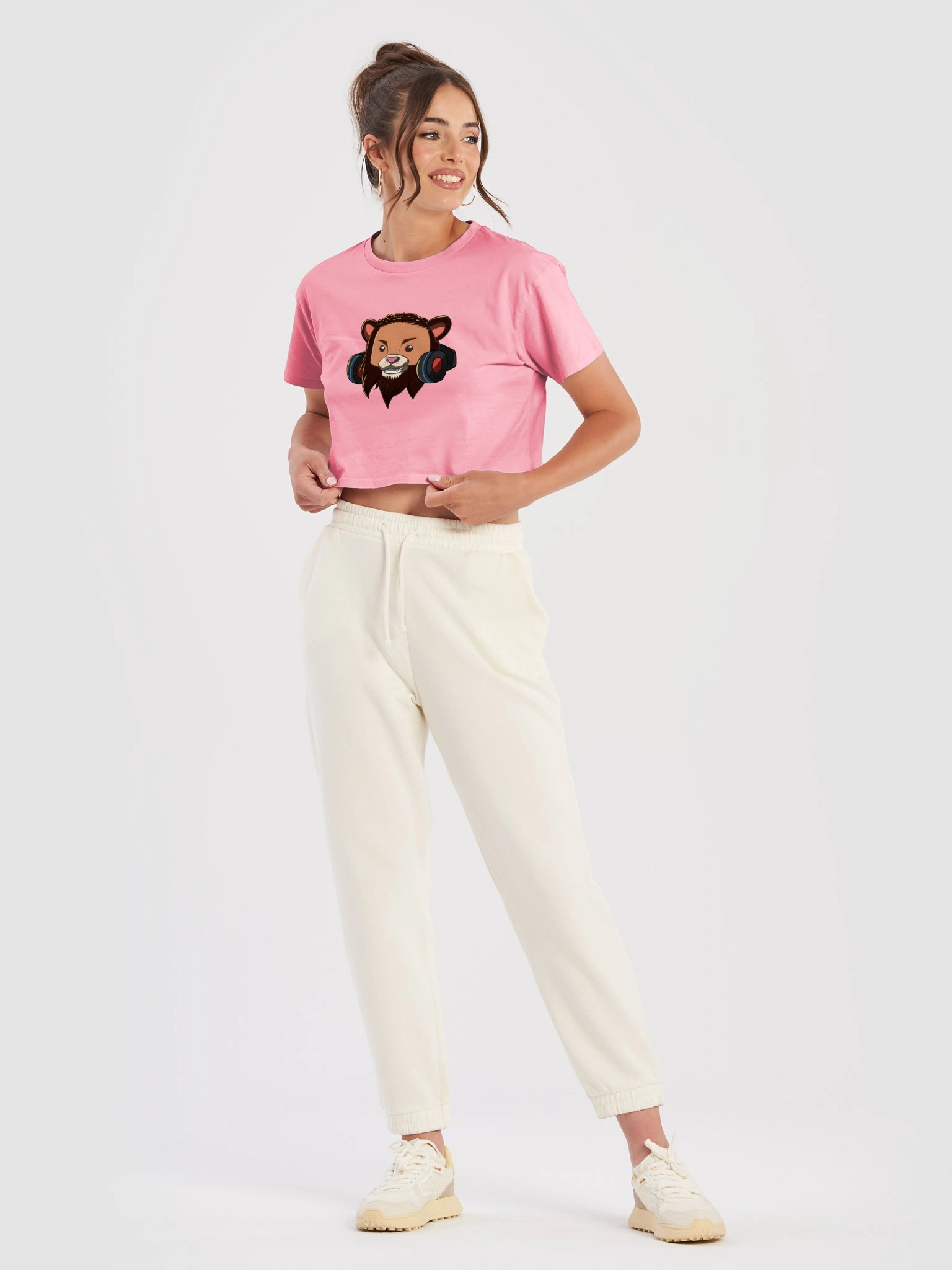 Lion Mascot Crop Top product image (21)