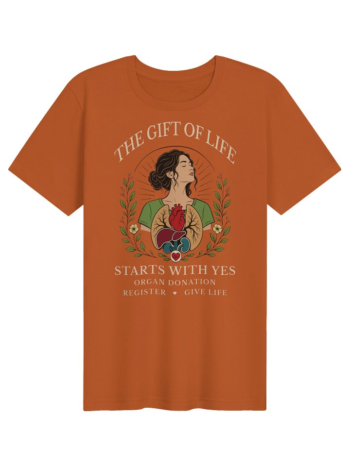 The Gift of Life Starts With Yes T-Shirt product image (1)