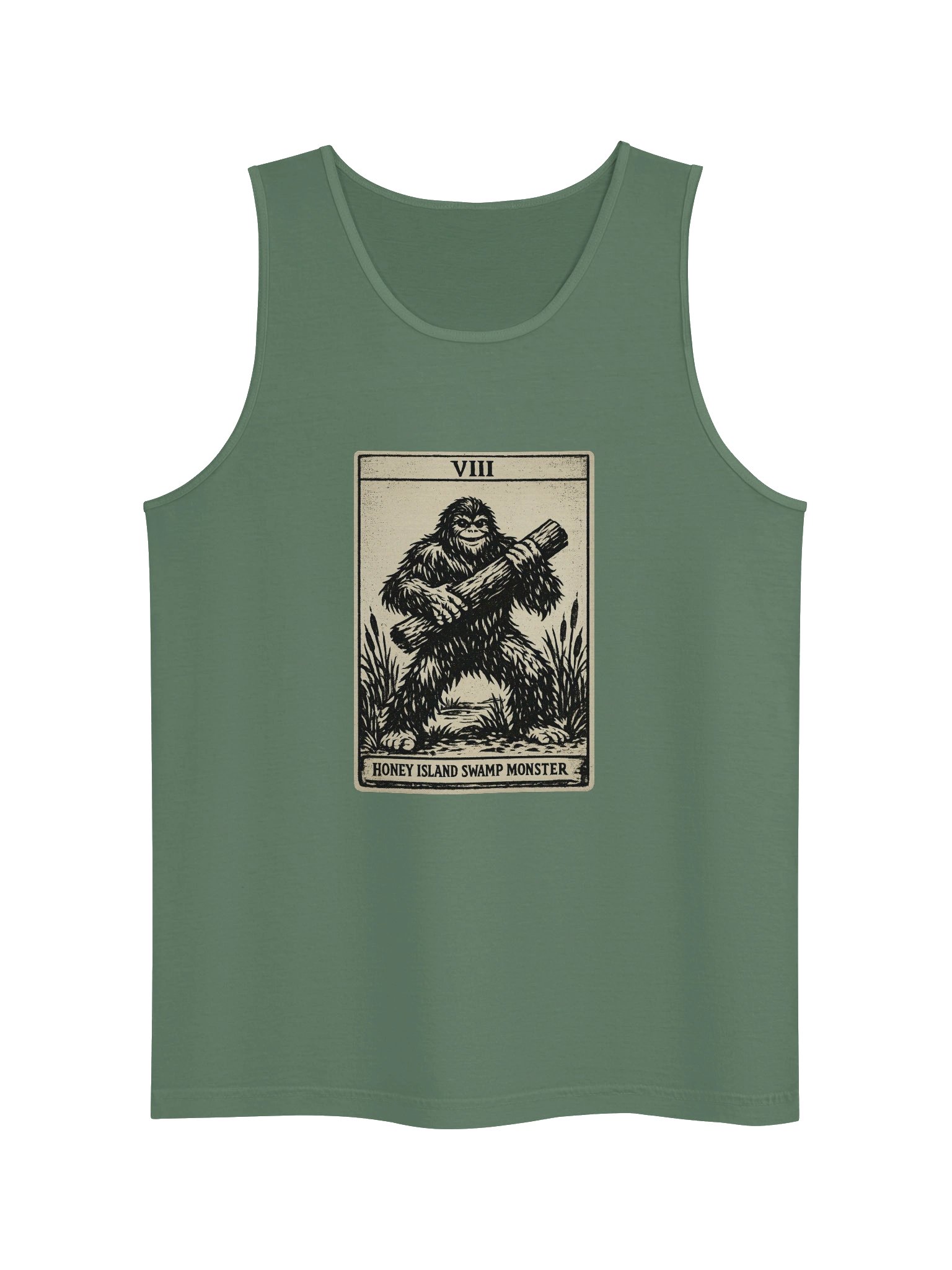 HONEY ISLAND SWAMP MONSTER- STRENGTH- UNISEX GARMENT DYED TANK TOP product image (13)