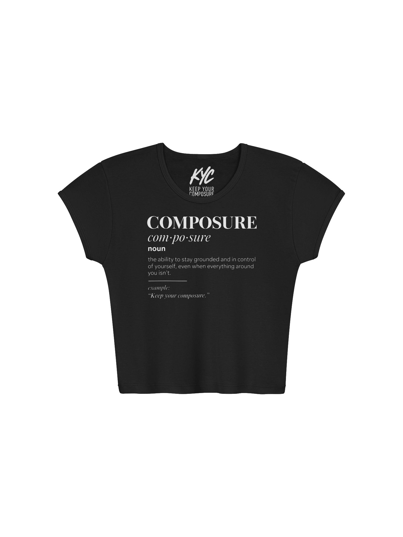 KYC “Composure” Women’s Tee product image (1)