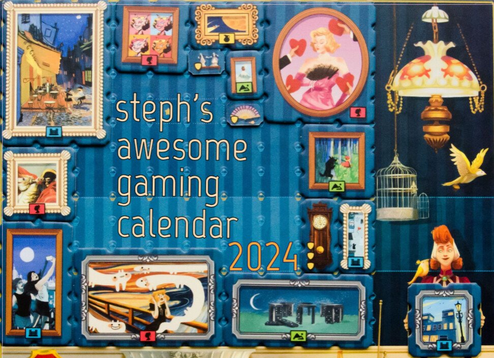 Steph's Awesome Gaming Calendar 2024 product image (1)