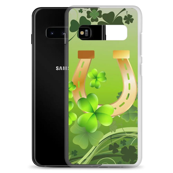 Lucky Clover Clear Samsung® Case product image (20)
