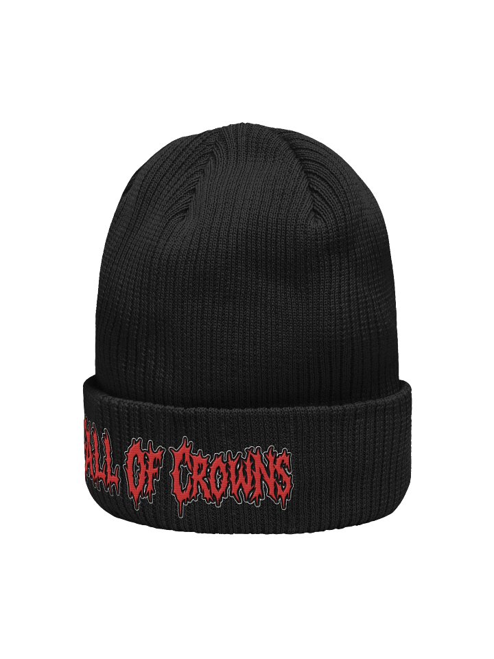 Fields Of The Fallen Organic Ribbed Beanie #2 product image (2)