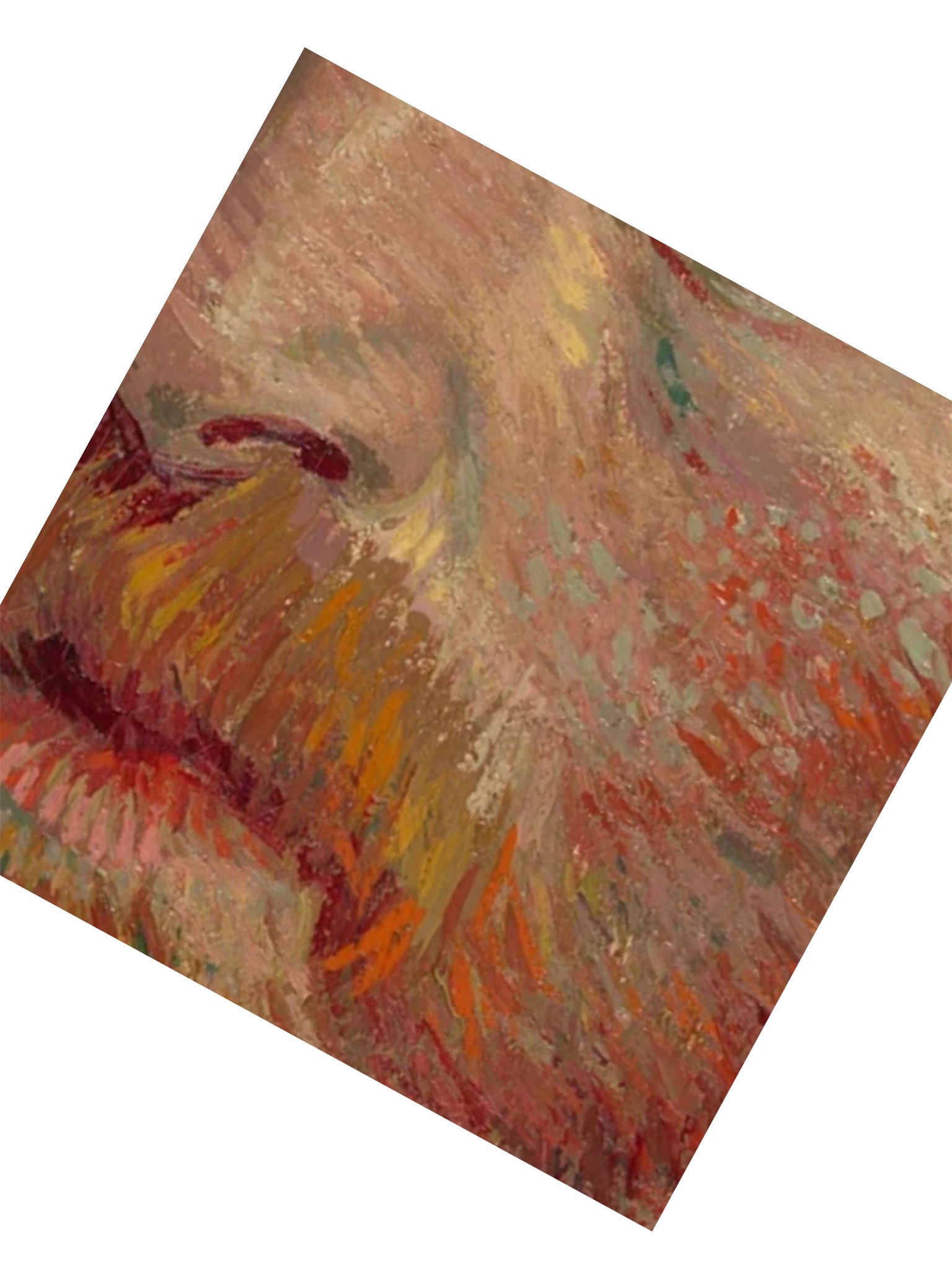 VAN GOGH Abstract Warm-Tone Kiss Cut Stickers product image (2)