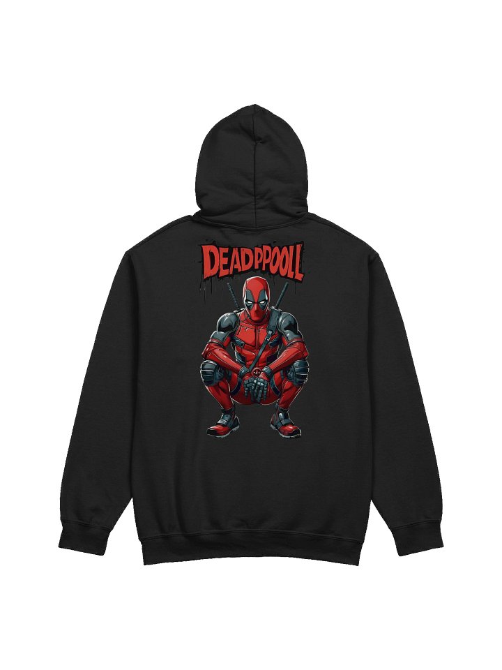 Deadpool Red & Black Superhero Hoodie product image (5)