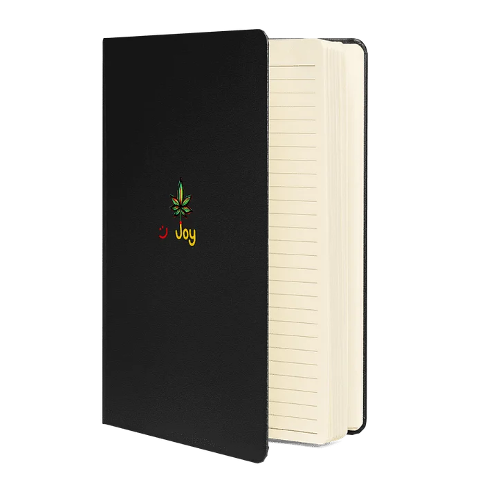 Joy Leaf Hardcover Journal product image (1)