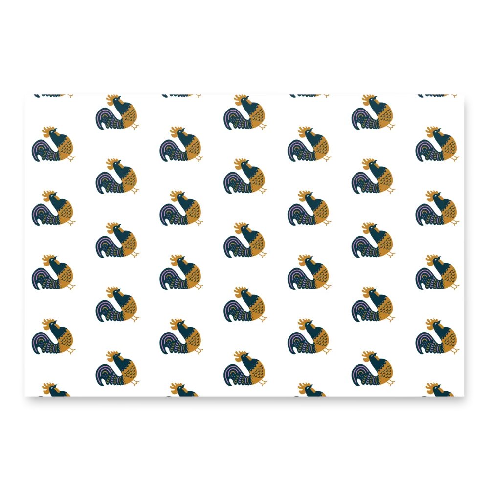 Rooster Wrapping Paper product image (3)