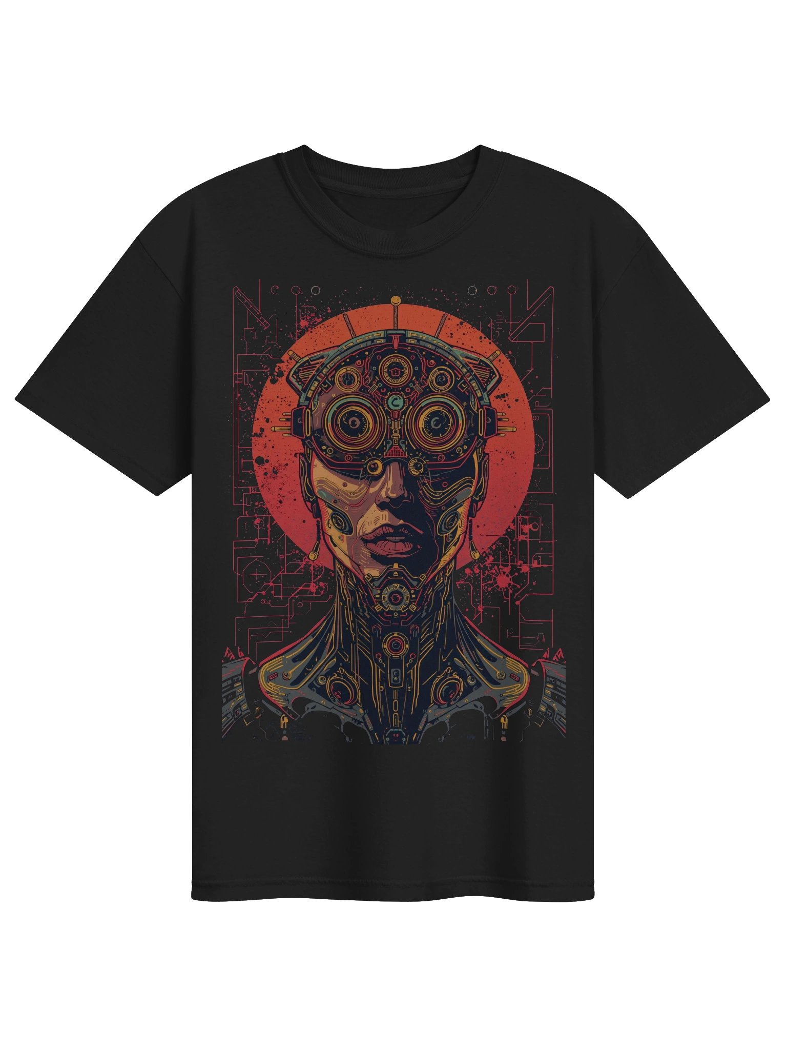 Cybernetic Circuits Heavyweight T-Shirt product image (1)