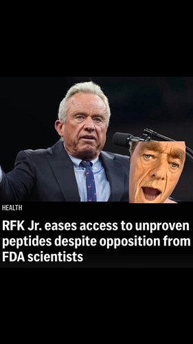 More peptides please. Yum yum #reels #parody #peptides #rfkjr