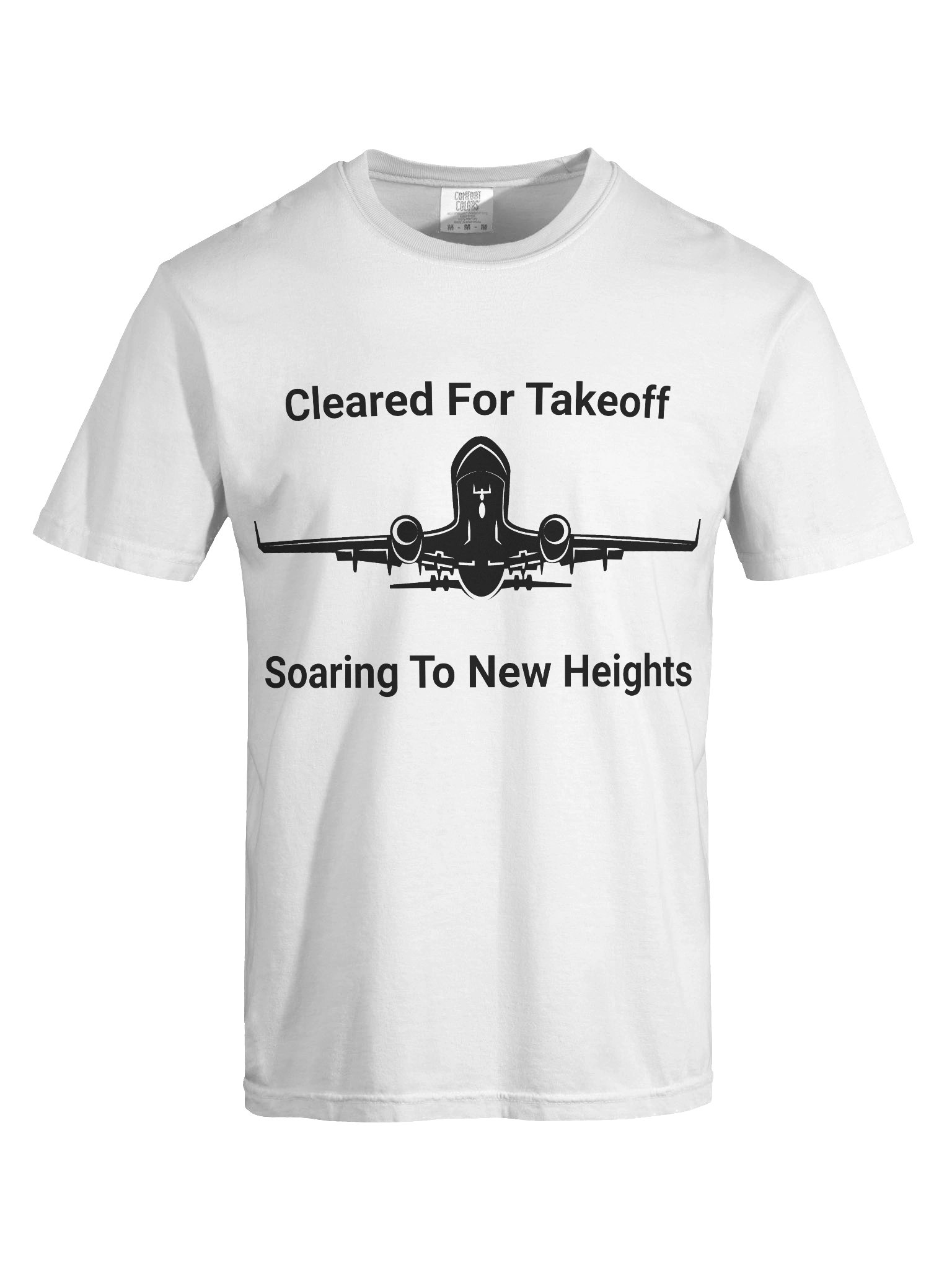 Cleared For Takeoff T-Shirt | Soaring To New Heights Airplane Graphic Tee product image (5)