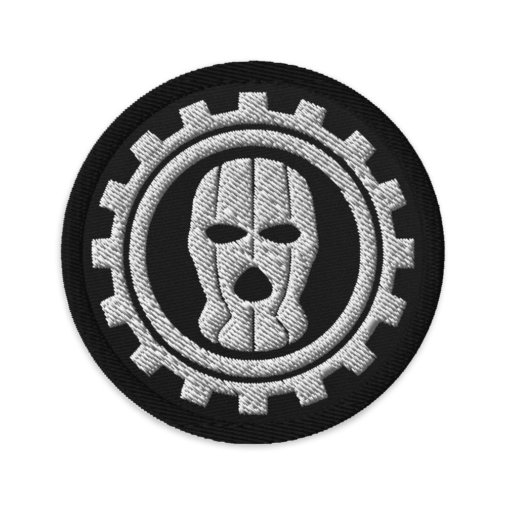 White Goonion Logo Embroidered Patch product image (1)