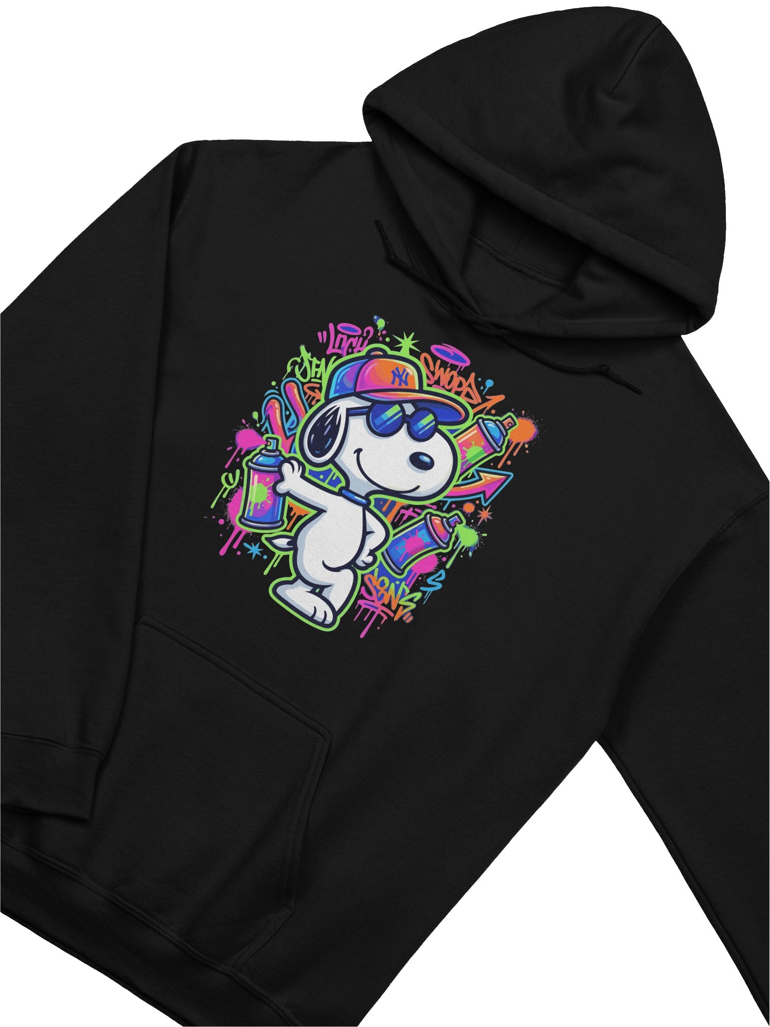 Snoopy graffiti hoodie product image (20)