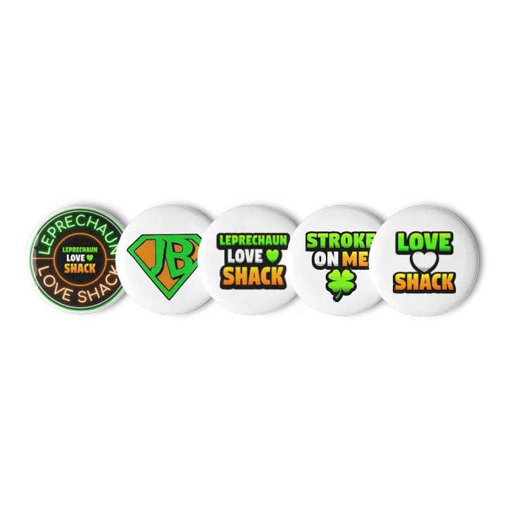 JB & LLS Button Pins (5) product image (1)