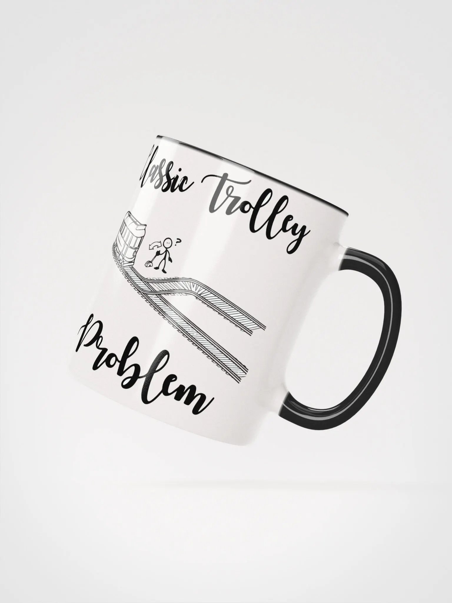 Killadrix Classic Trolley Problem - Colored Mug product image (2)
