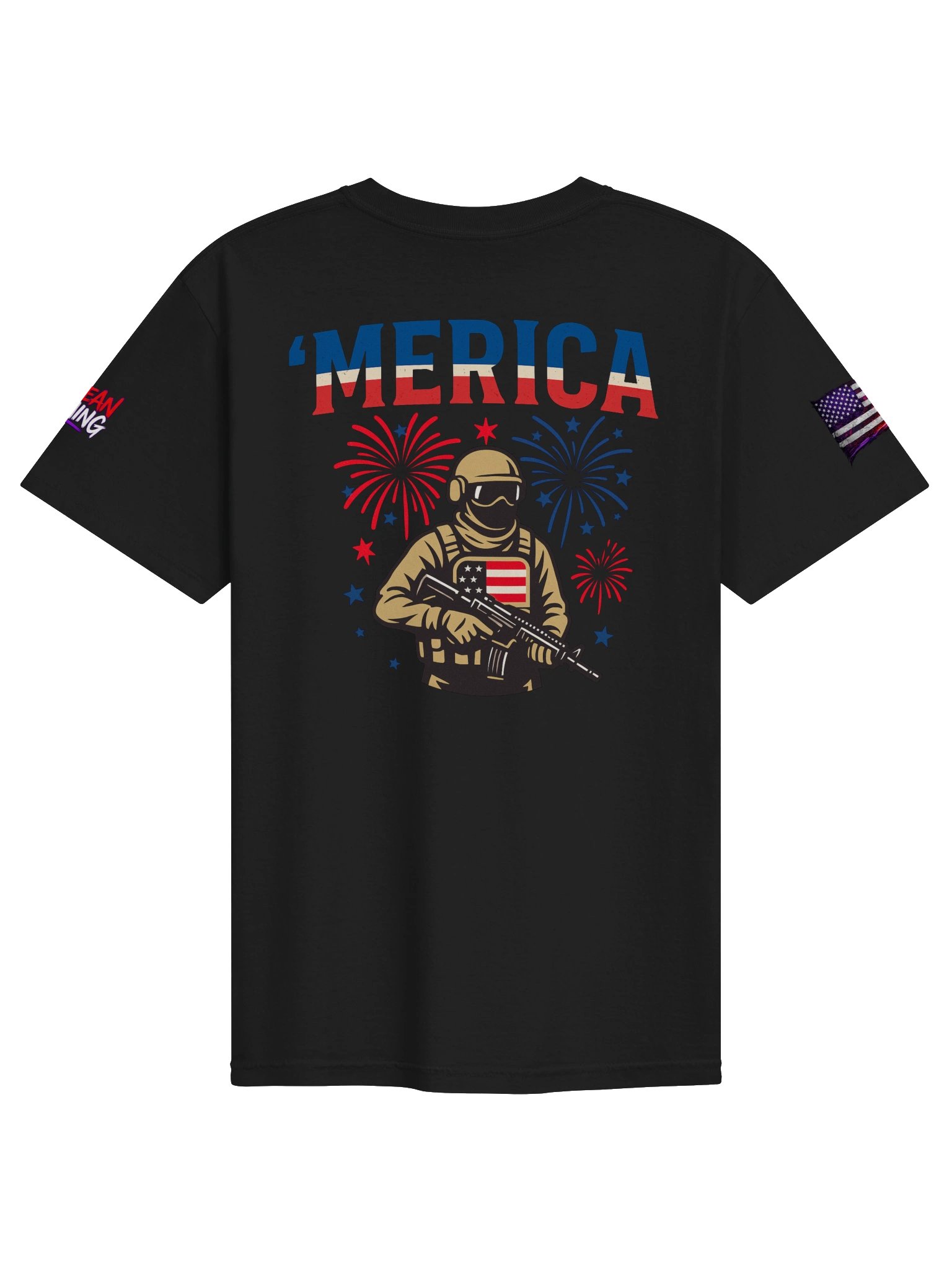 Patriotic Shield Emblem Tee product image (11)