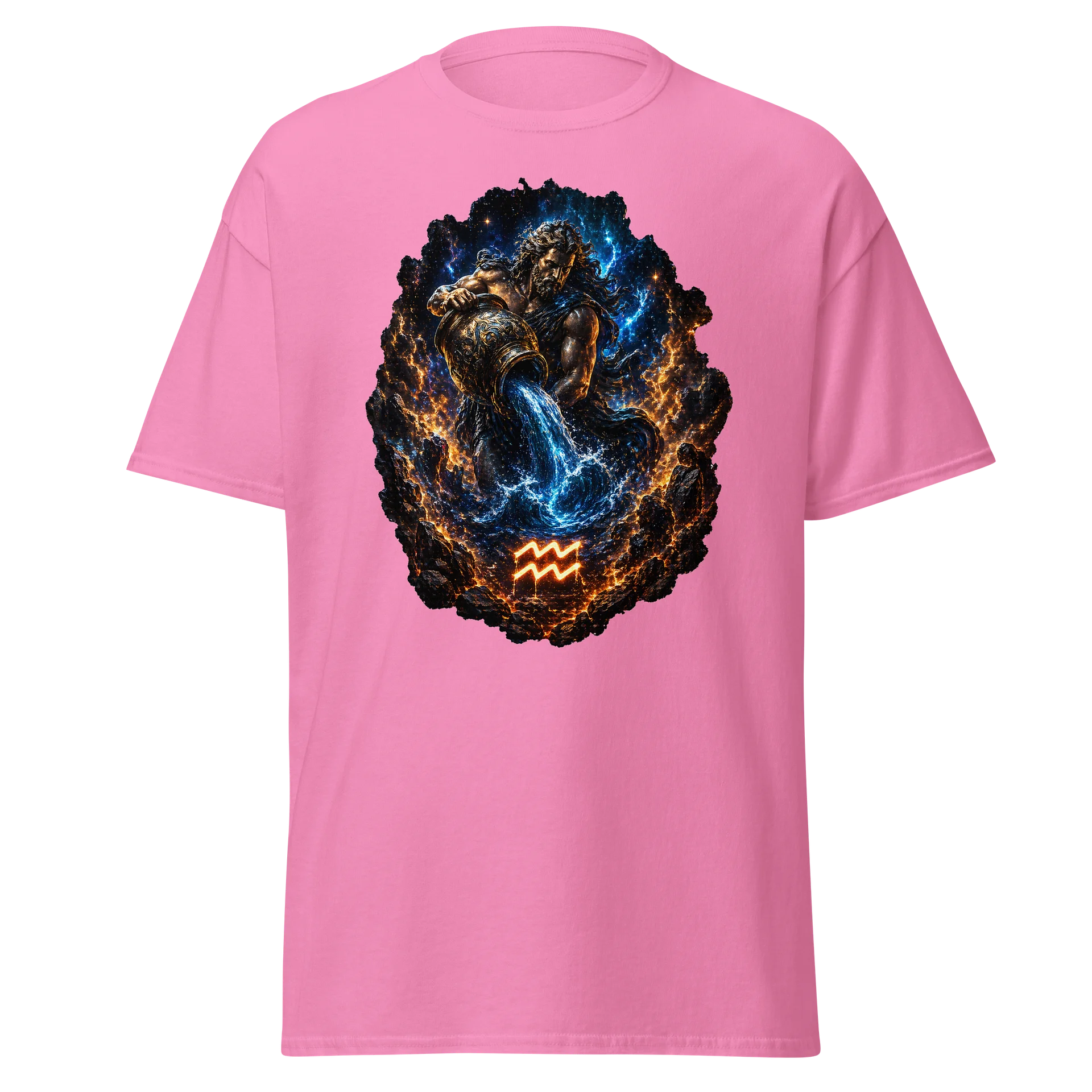 Bearer of Cosmic Waters — Aquarius Zodiac Tee product image (1)