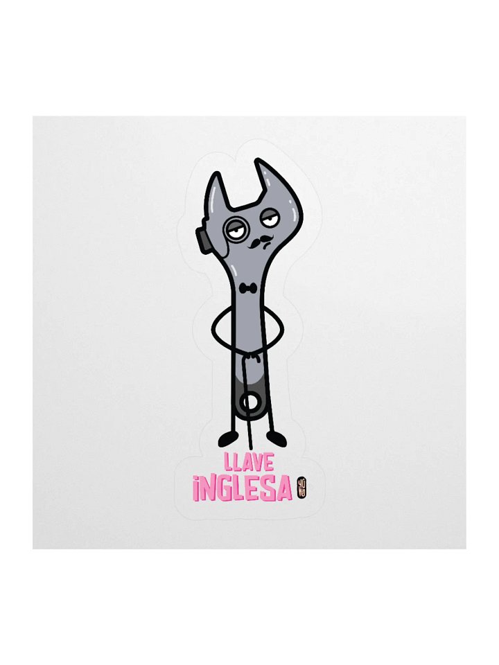 Llave Inglesa - Sticker (Kiss Cut) product image (1)