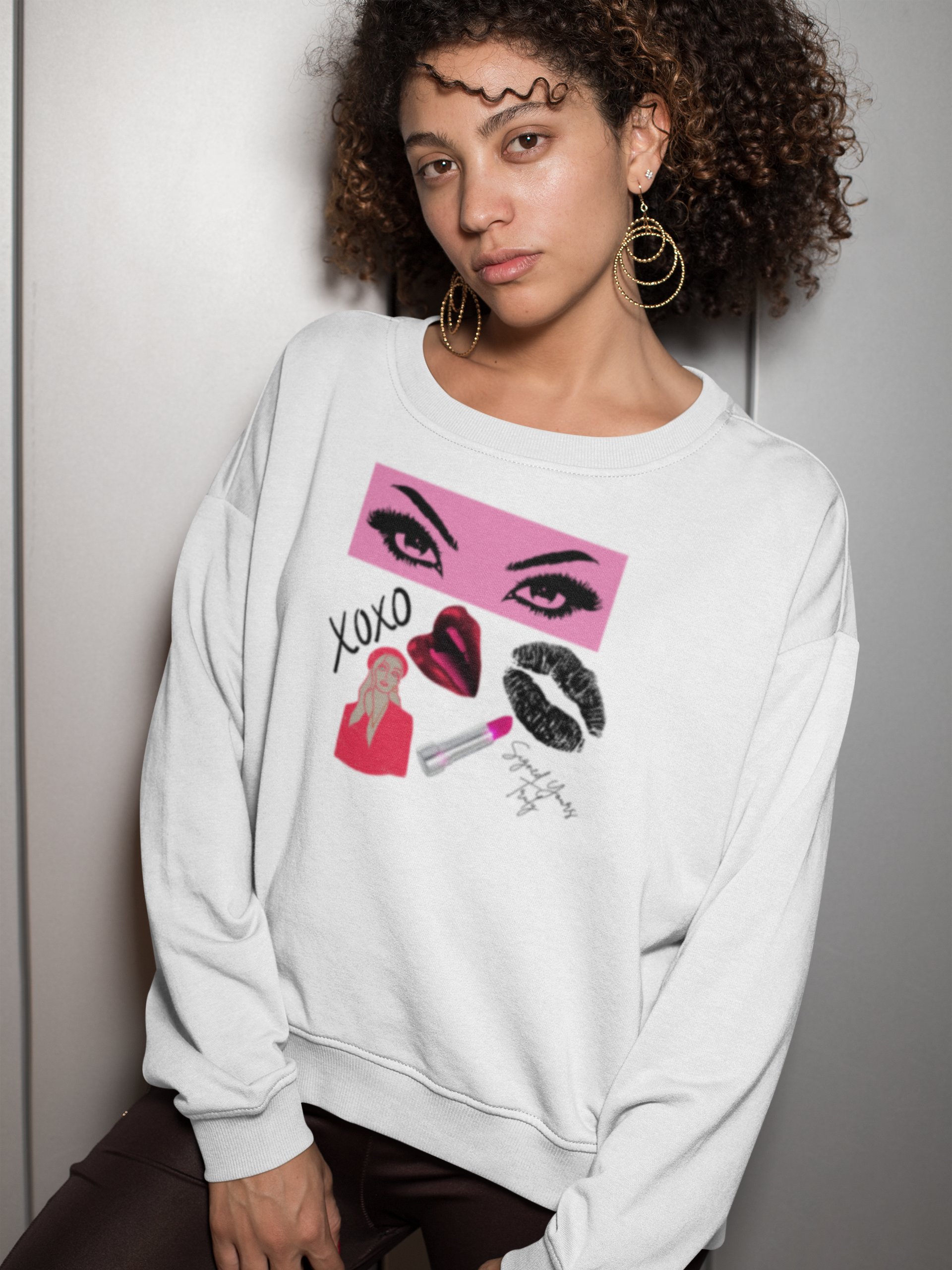 "XOXO" Collage Sweatshirt product image (2)