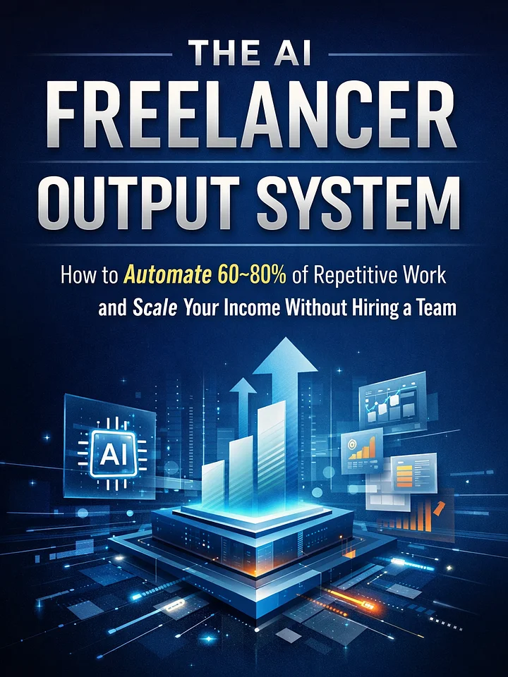 The AI Freelancer Output System — Automate 60–80% of Repetitive Work product image (1)