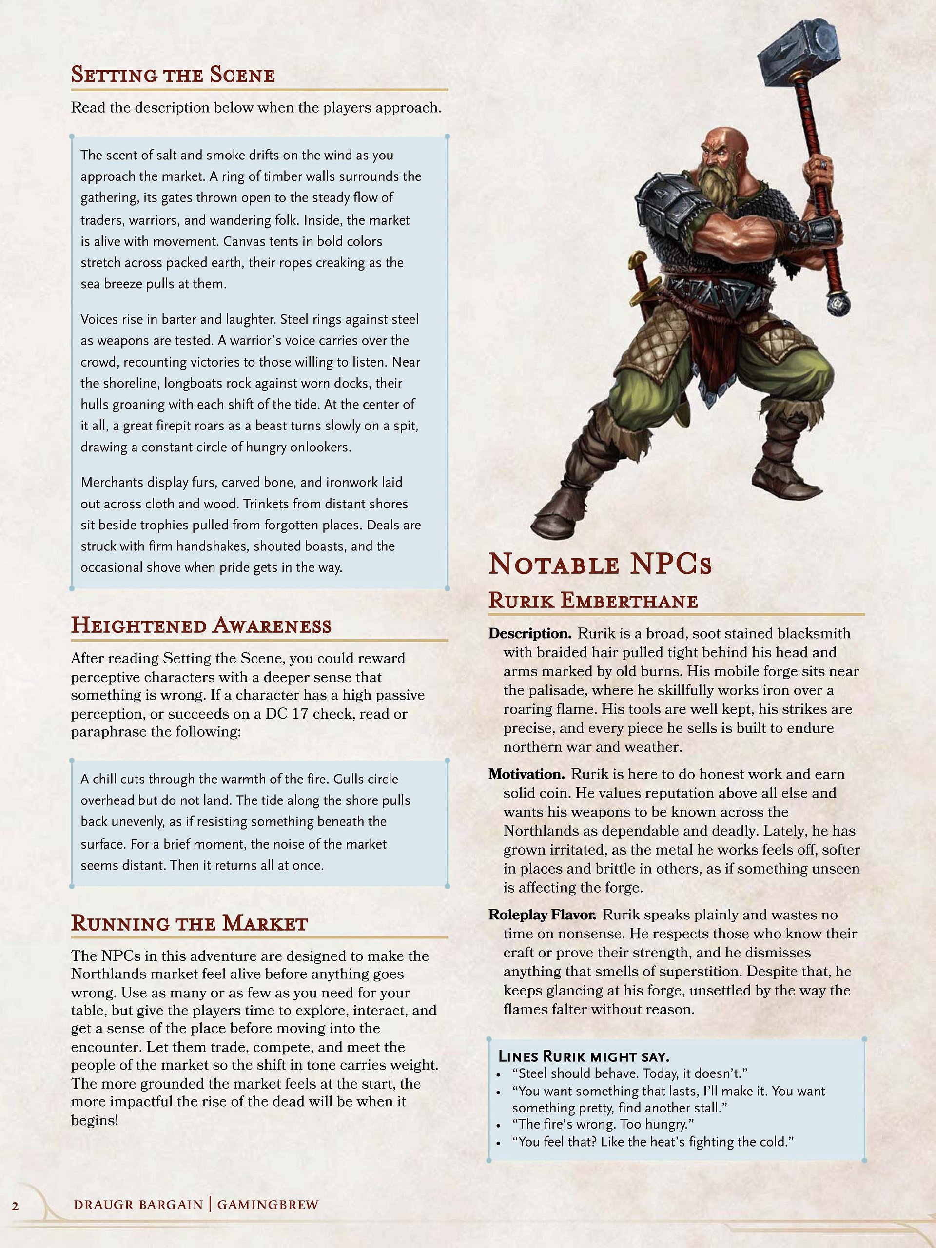 Draugr Bargain | Short Rest Stories | 7th level product image (3)