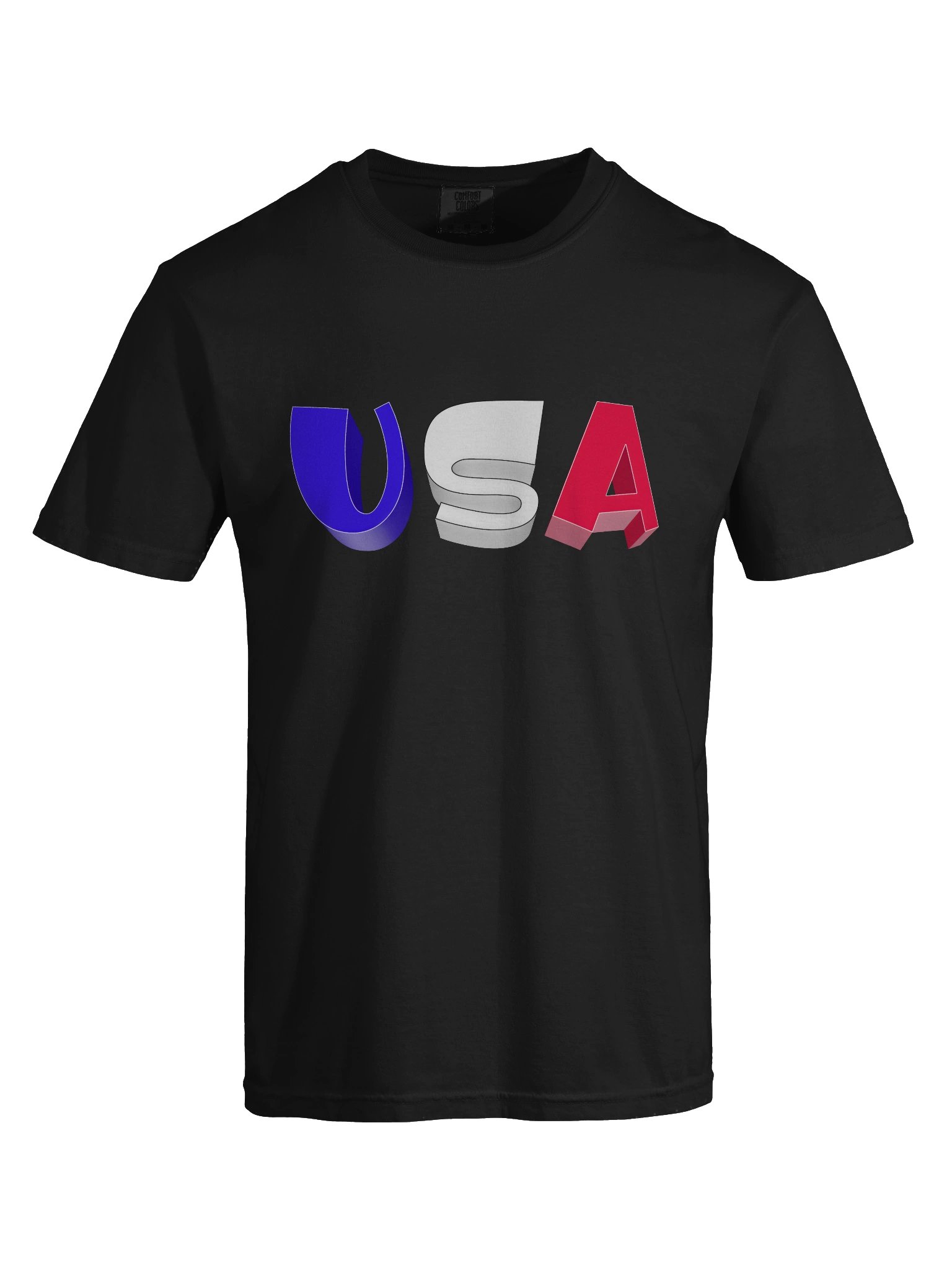 USA embossed Tee product image (7)