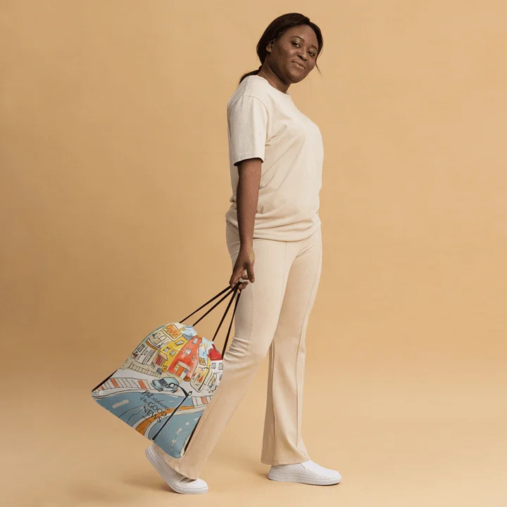 'Not Ashamed of the Good News' Drawstring Bag product image (2)