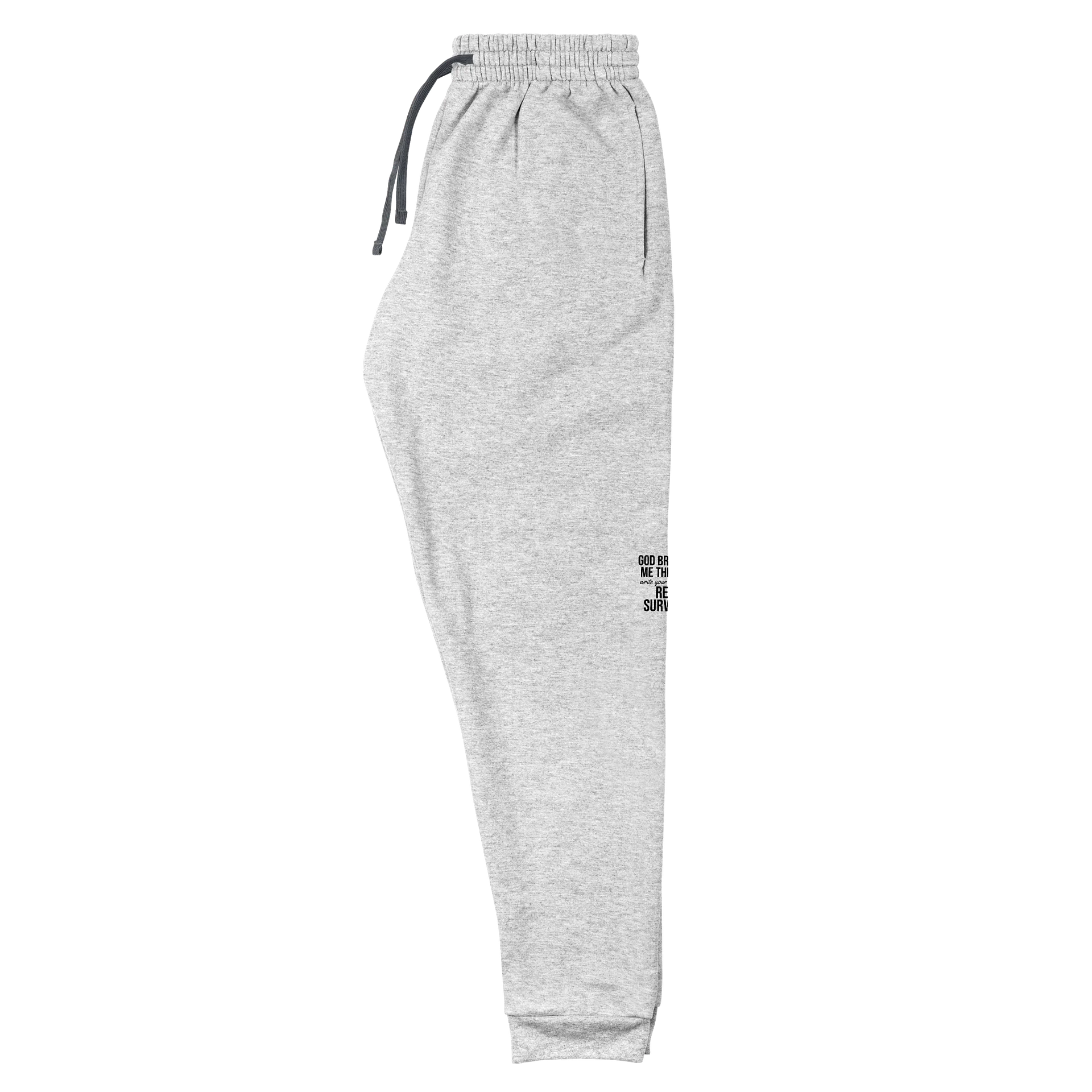 God Brought Me Through “Real Survival” Joggers | GBMT Premium Comfort Sweatpants product image (4)