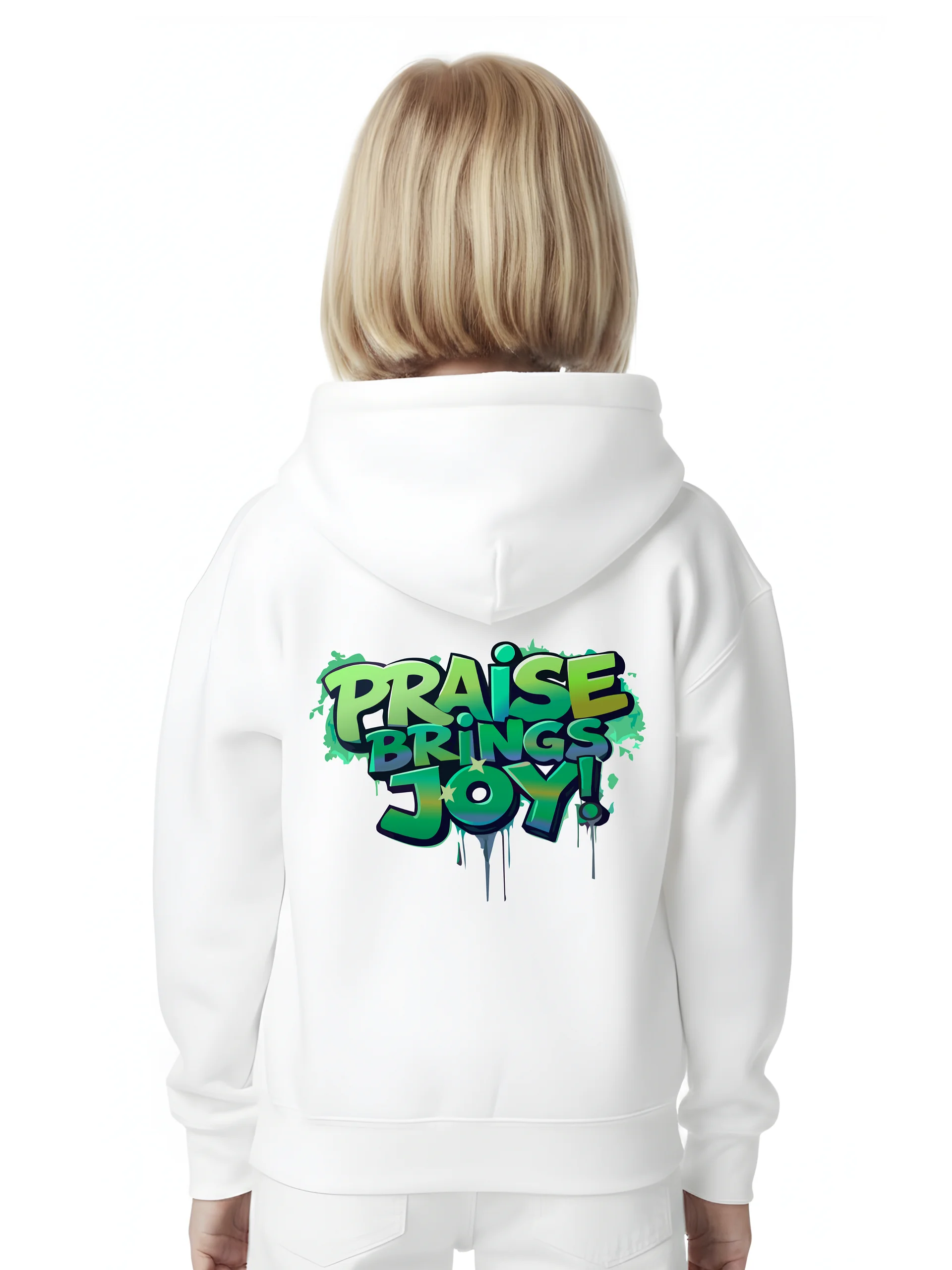 Praise Brings Joy Girls Hoodie product image (1)