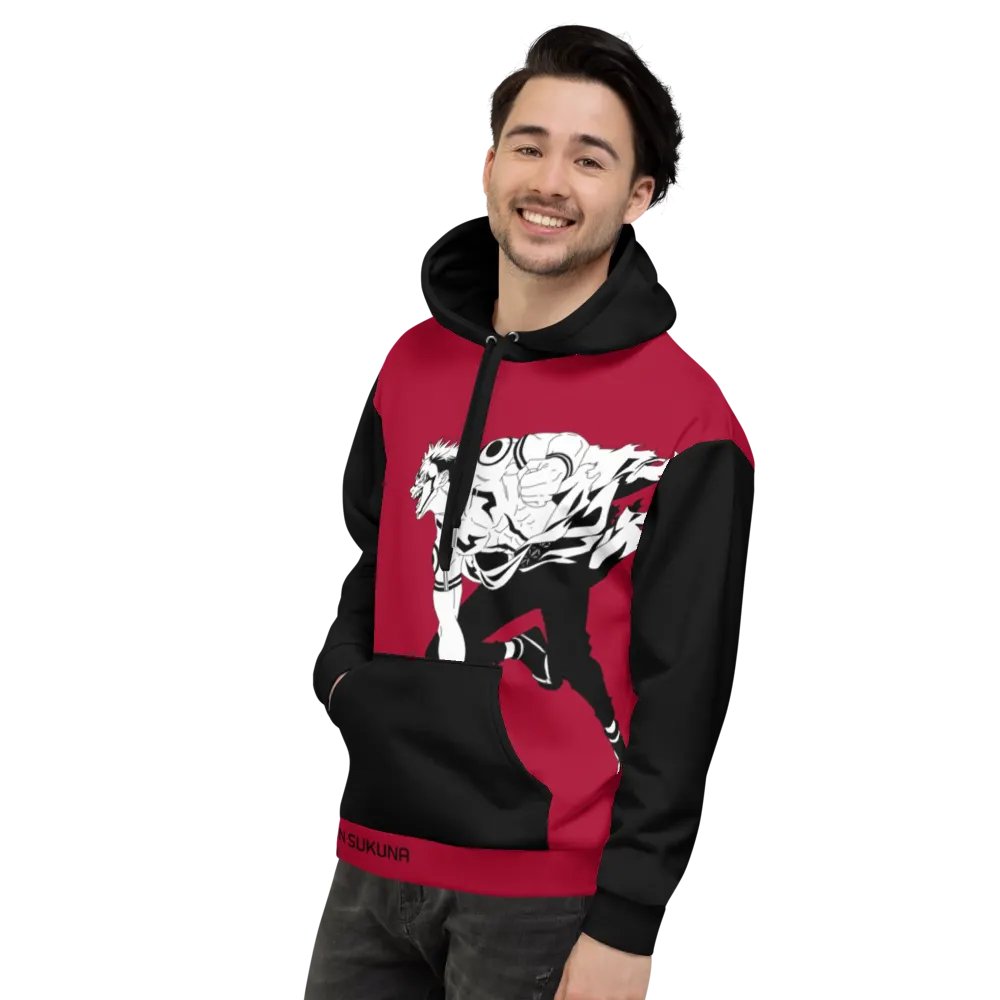 Ryomen Sukuna, 2T, All-Over Print Hoodie product image (3)