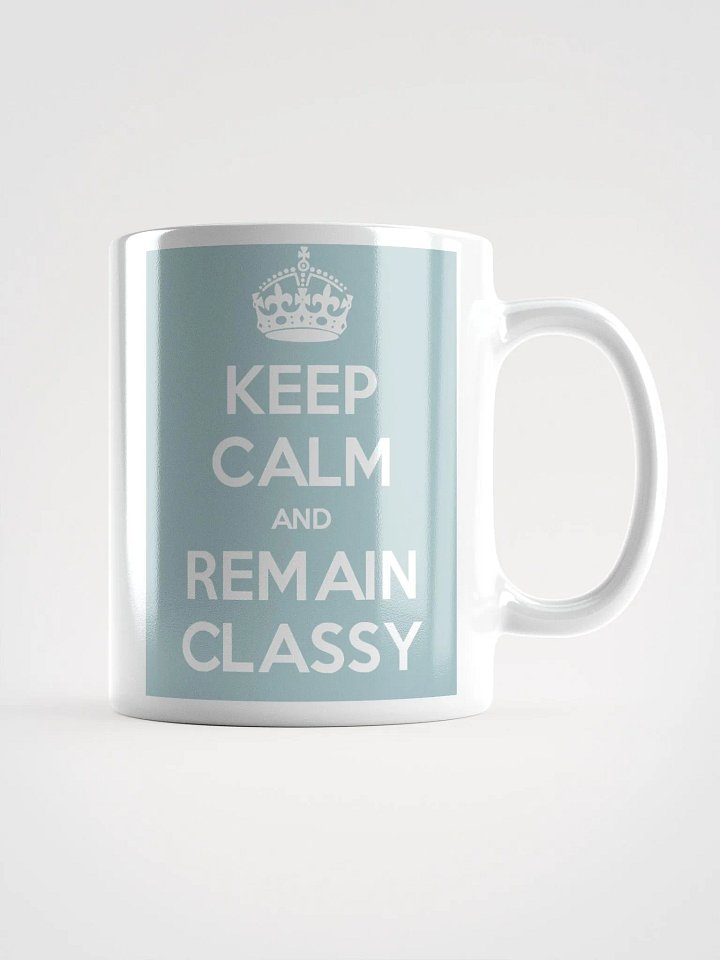 Keep Calm Mug in Blue product image (1)
