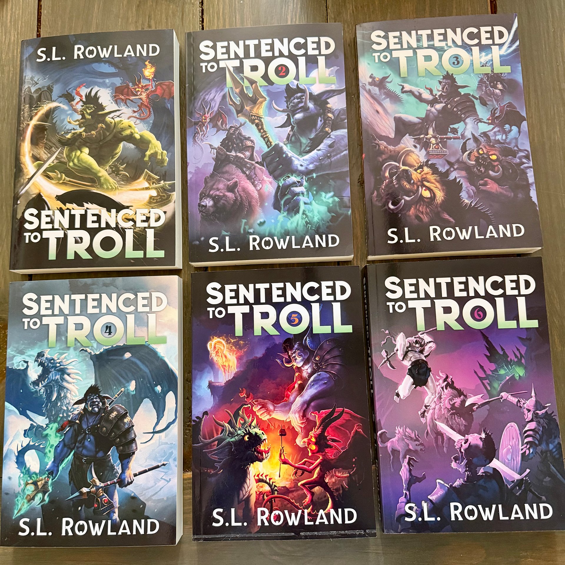 Sentenced to Troll Complete Paperback Set product image (2)