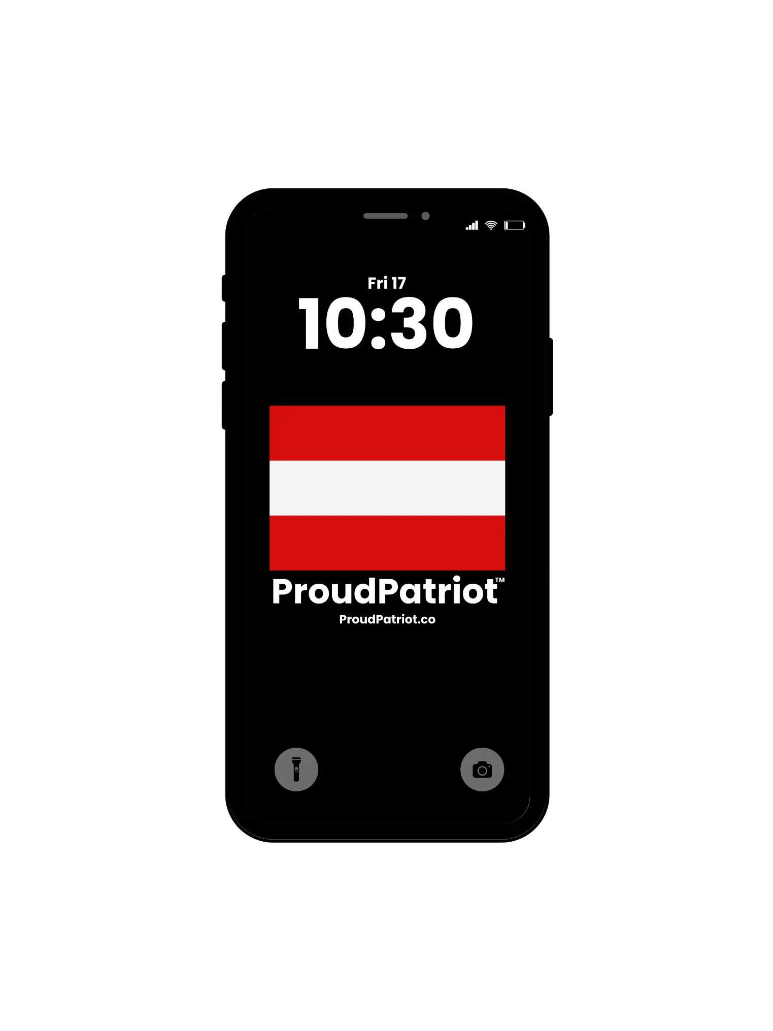 Austria Proud Screensaver Dark Mode product image (1)