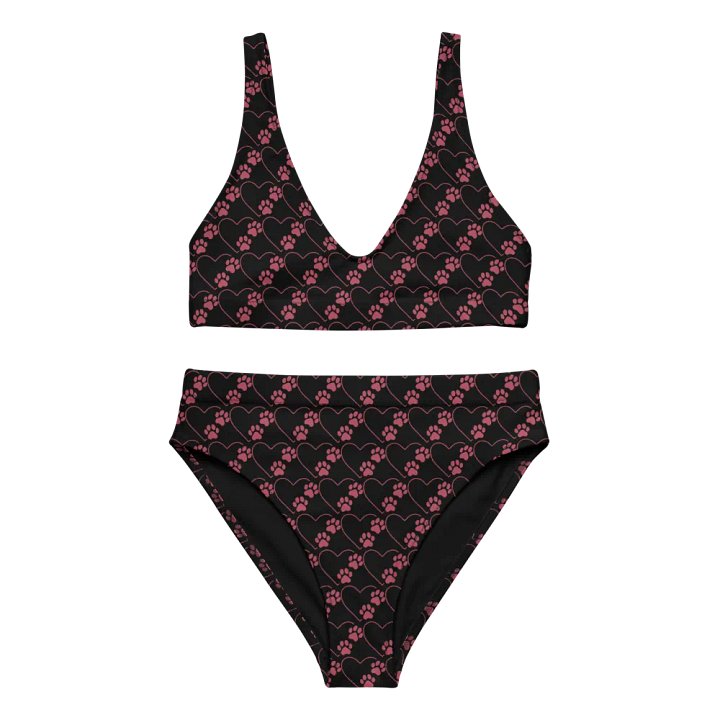 Pawfect Hearts Recycled Bikini Set product image (1)