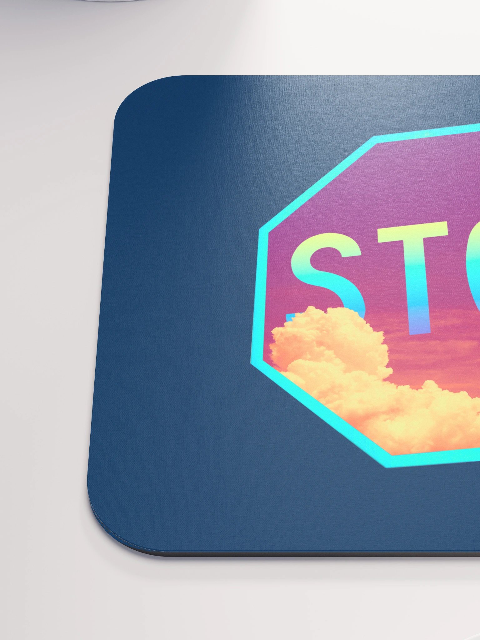 Stop Sign Clouds (Mouse Pad) product image (6)