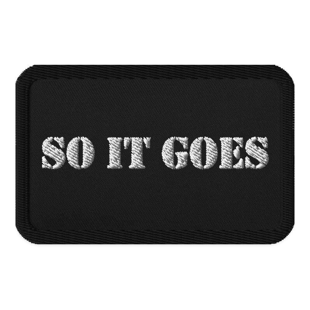 So It Goes Patch product image (1)