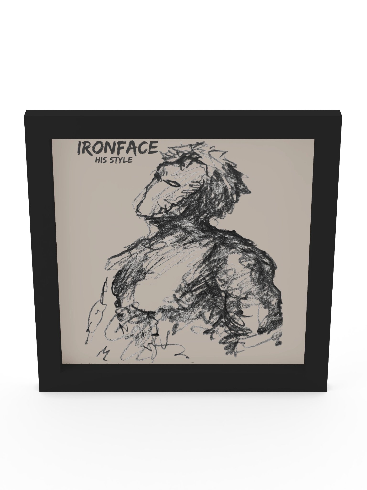 Ironface: His Style - Framed Wall Print product image (5)